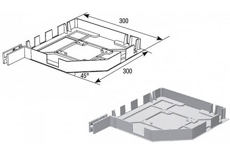 Крышка боковая RK30040 DARK OAK