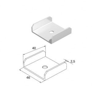 Скоба-1,-DH24615-1 Doorhan