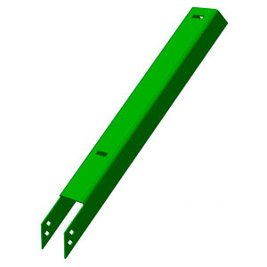 Наконечник для столба 80х80 RAL6005 (зеленый)